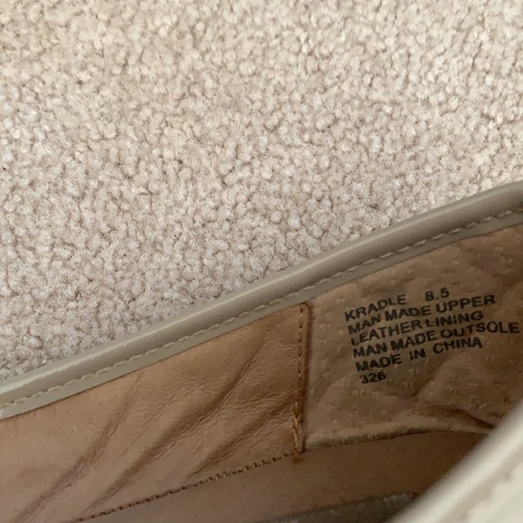 Steve Madden Khaki Quilted Patent Flat - Picture 3 of 5